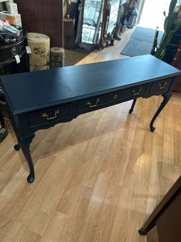 Navy Bombay Console Table