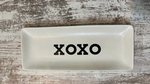 Pottery Barn XOXO Plate