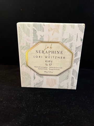 L'or De Seraphine x Lori Weitzner "Kiku" candle