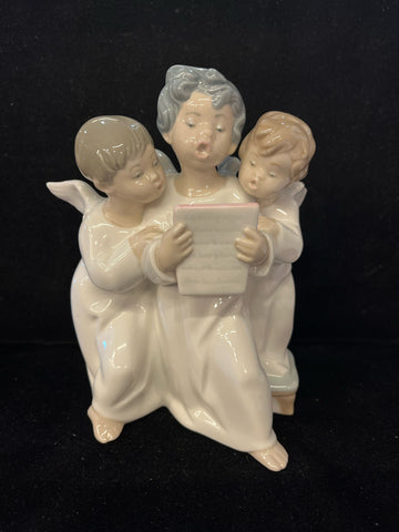 Lladro "Group Of Angels" Figurine