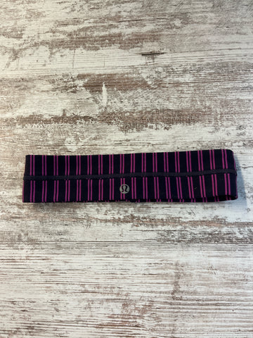 Lululemon Purple Stripe Headband
