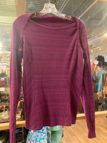Lululemon Purple Size 8 Long Sleeve Top