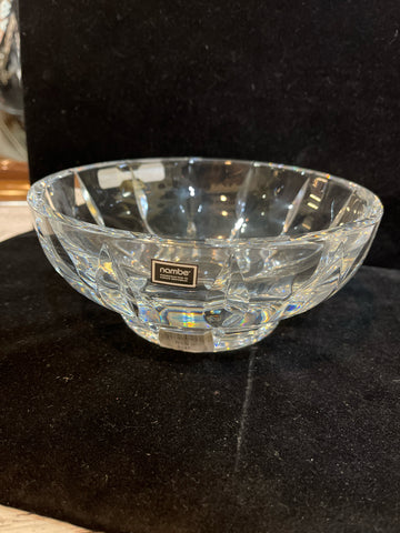 Nambe Thick Glass Bowl