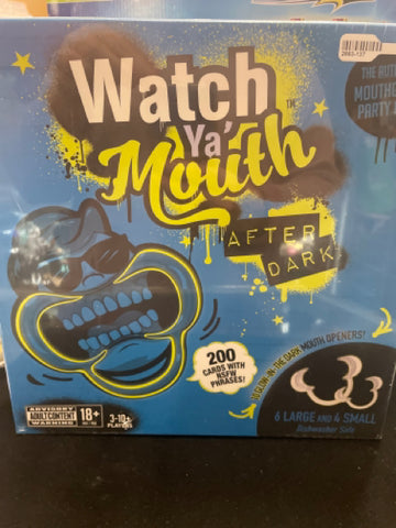 Watch Ya' Mouth After Dark Mouth Guard Party Card Game