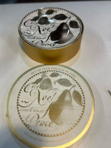 Restoration Hardware Christmas Plates