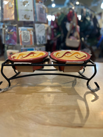 New Southern Living Pet Bowl Stand