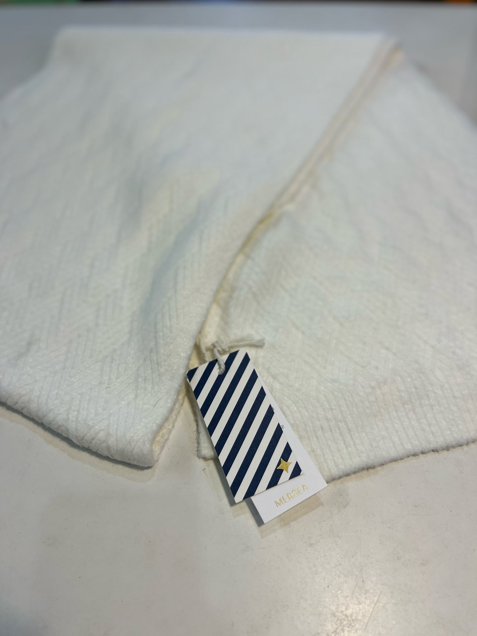 NWT Mersea White “Apres Scarf”