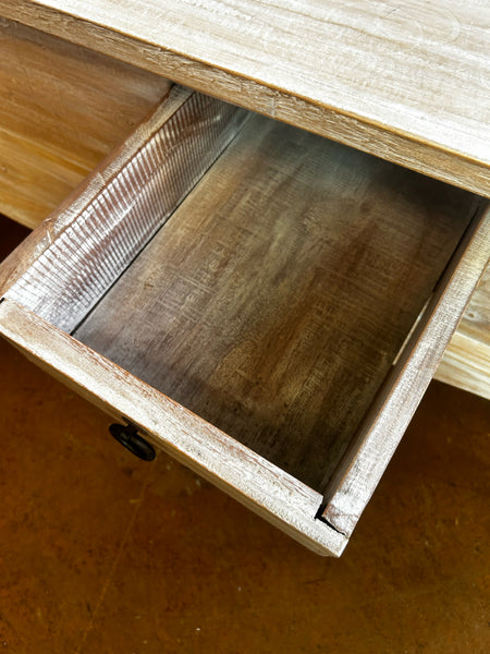 Whitewashed Coffee Table