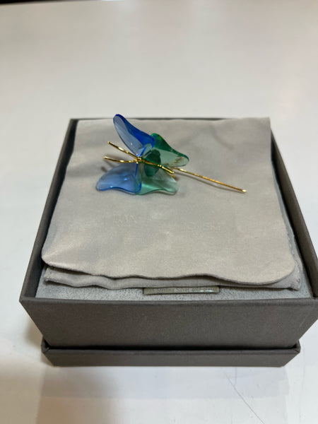 Swarovski "Paradise Abala Sapphire" Butterfly Pin