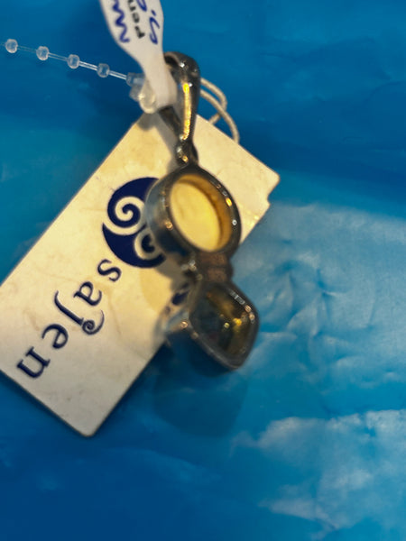 Sajen Sterling Topaz Pendant