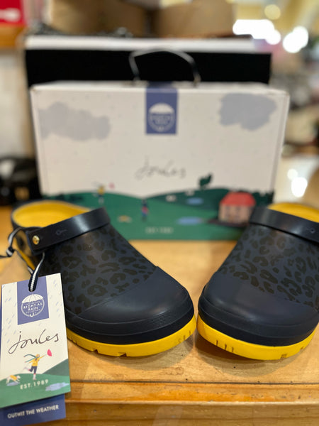 NWT Joules “Welly Clog” Navy Boots