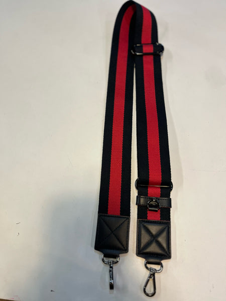 MZ Wallace Black & Red Purse Strap