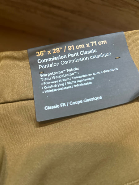 NWT Lululemon Men’s Brown Commission Pants