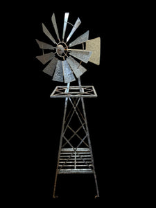 Galvanized Windmill