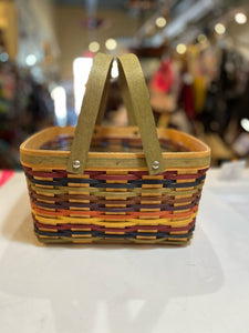 Longaberger Multi-Color Basket