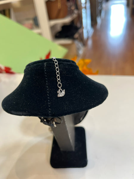 Swarovski Black and White Interlocking Necklace