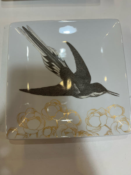 West Elm Bird Plate Set