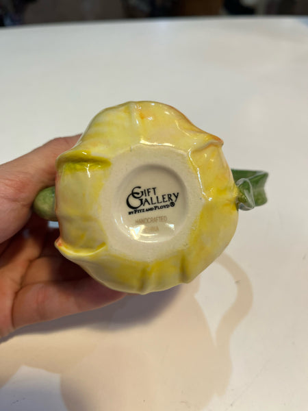 Fitz & Floyd Tulip Teapot