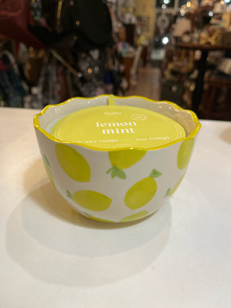 Firefly Lemon Mint Candle