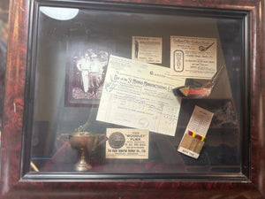 History Of Golf Shadow Box