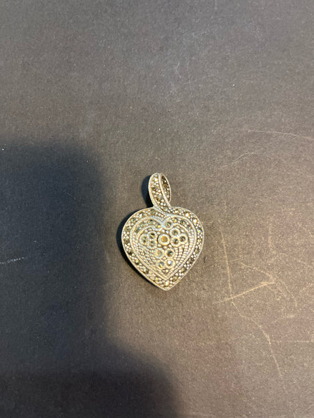 Marcasite & Mother of Pearl Pendant