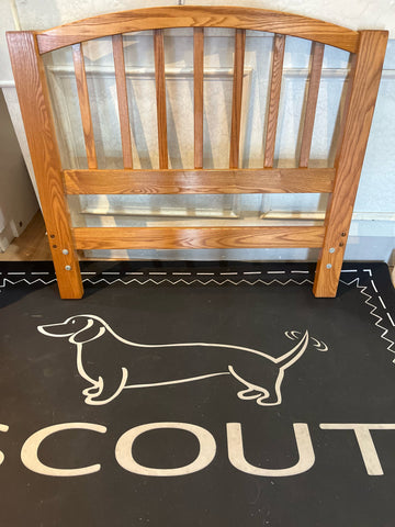 Oak Twin Headboard
