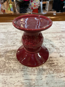 Red Longaberger Candleholder