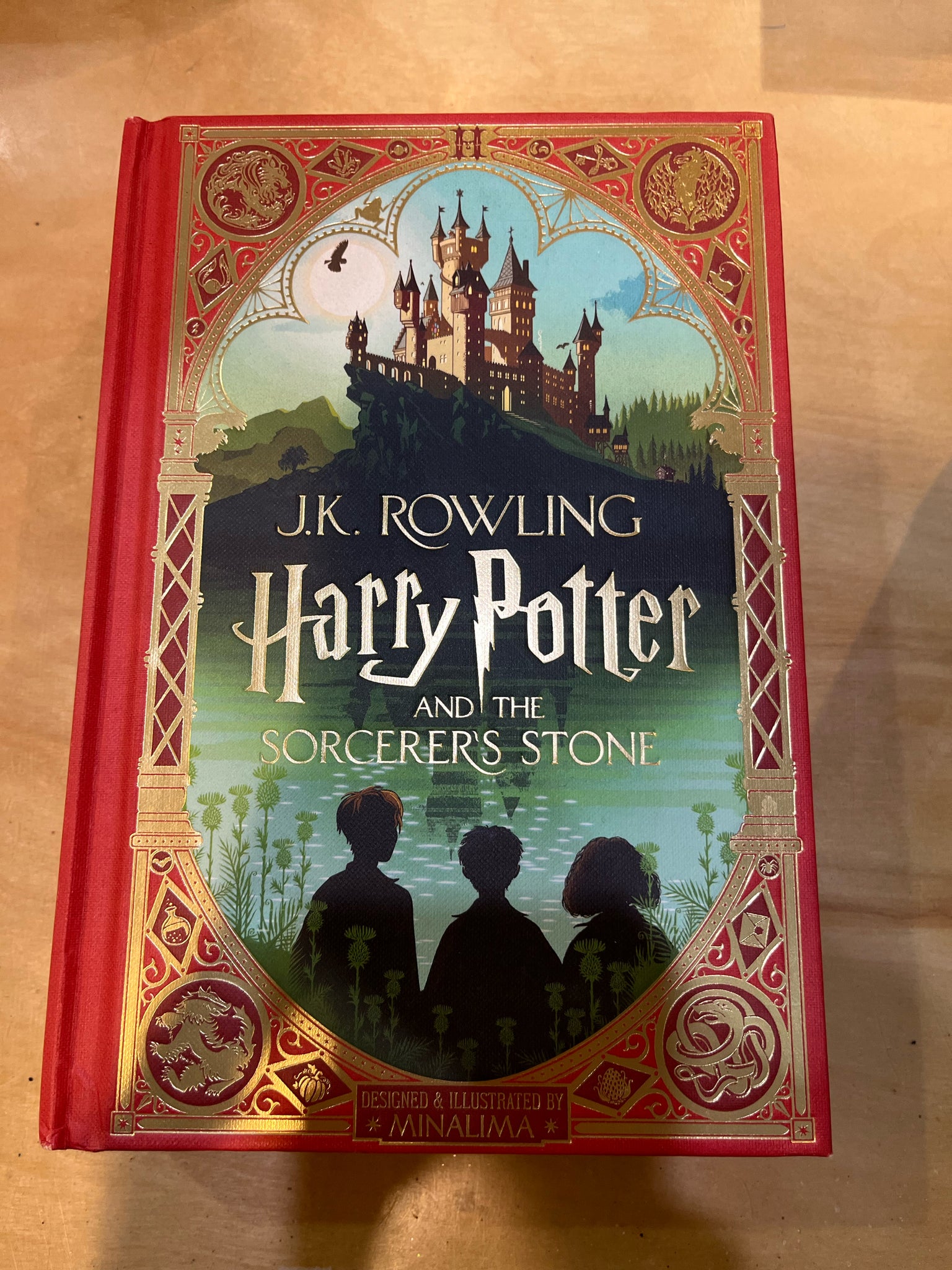 Harry Potter & the Sorcerer’s Stone Minalima Illustrated Book