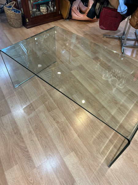 Solid Glass Coffee Table