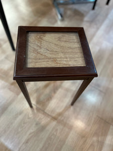 Glass Display Top Plant Stand