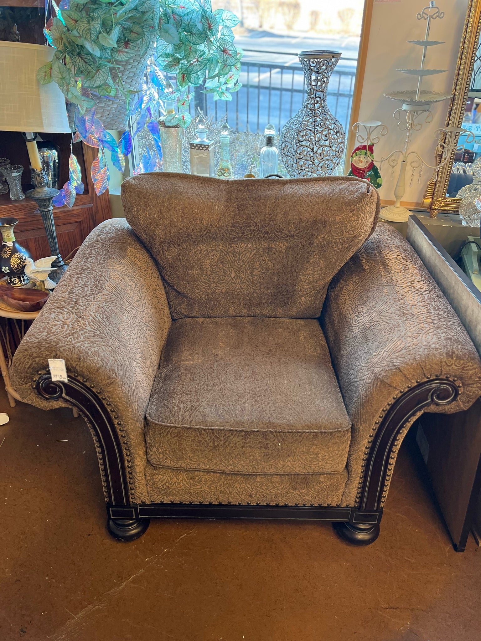 Bernhardt Brown Accent Chair