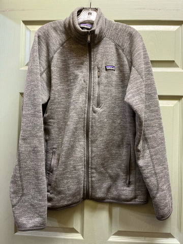 Patagonia Gray Zip-Up Sweatshirt