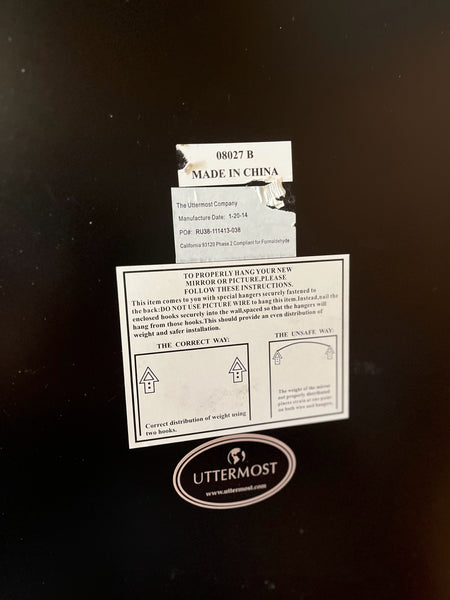 Uttermost “Alanna” Mirror