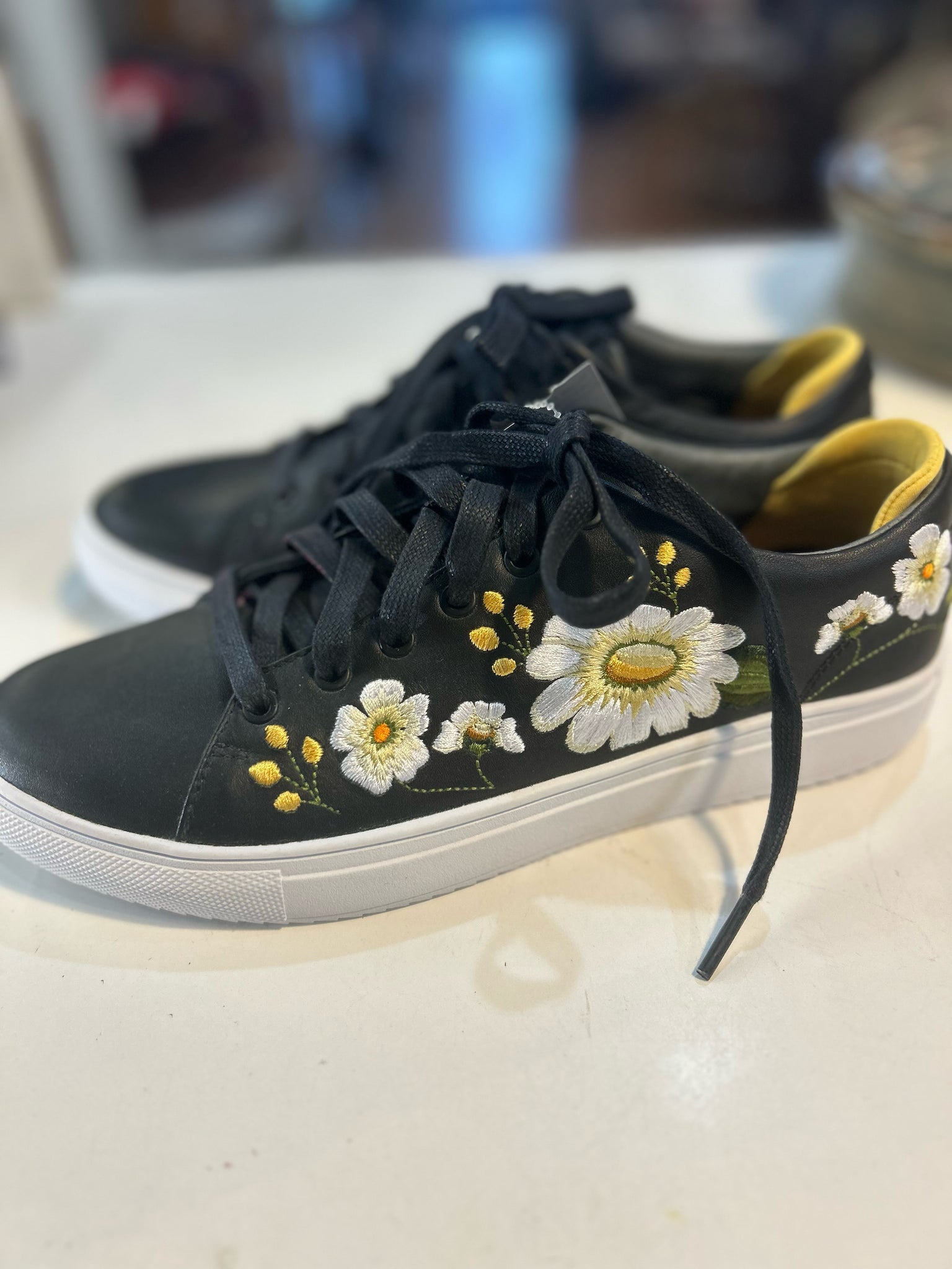 Mark Nason Embroidered Sneakers