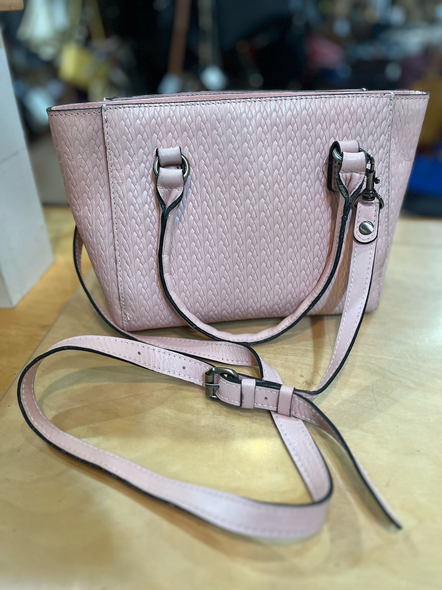 Patricia Nash "Mozia" Light Pink Handbag