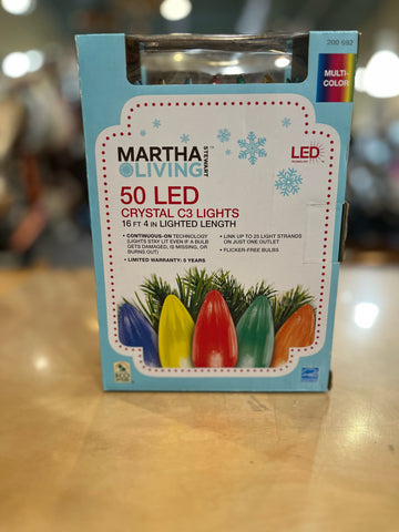 Martha Stewart Multicolor 50 LED Lights