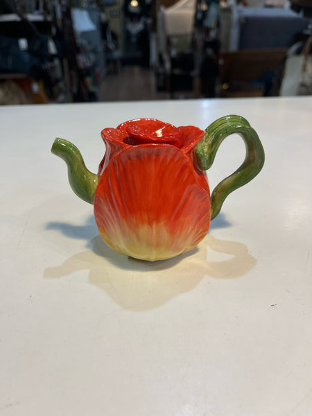 Fitz & Floyd Tulip Teapot