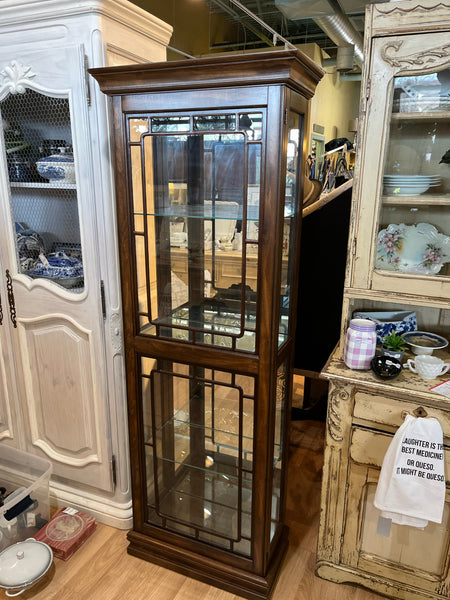 Glass Front Curio Cabinet