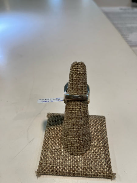 Sterling Silver & 14k accent Ring