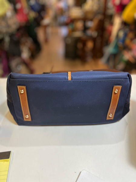 Dooney & Bourke Navy “Wayfarer” Handbag