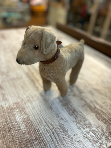 Rare Antique "Laddie Boy" Stuffed Dog