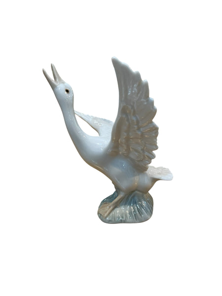 Lladro “Duck taking Flight” Figurine