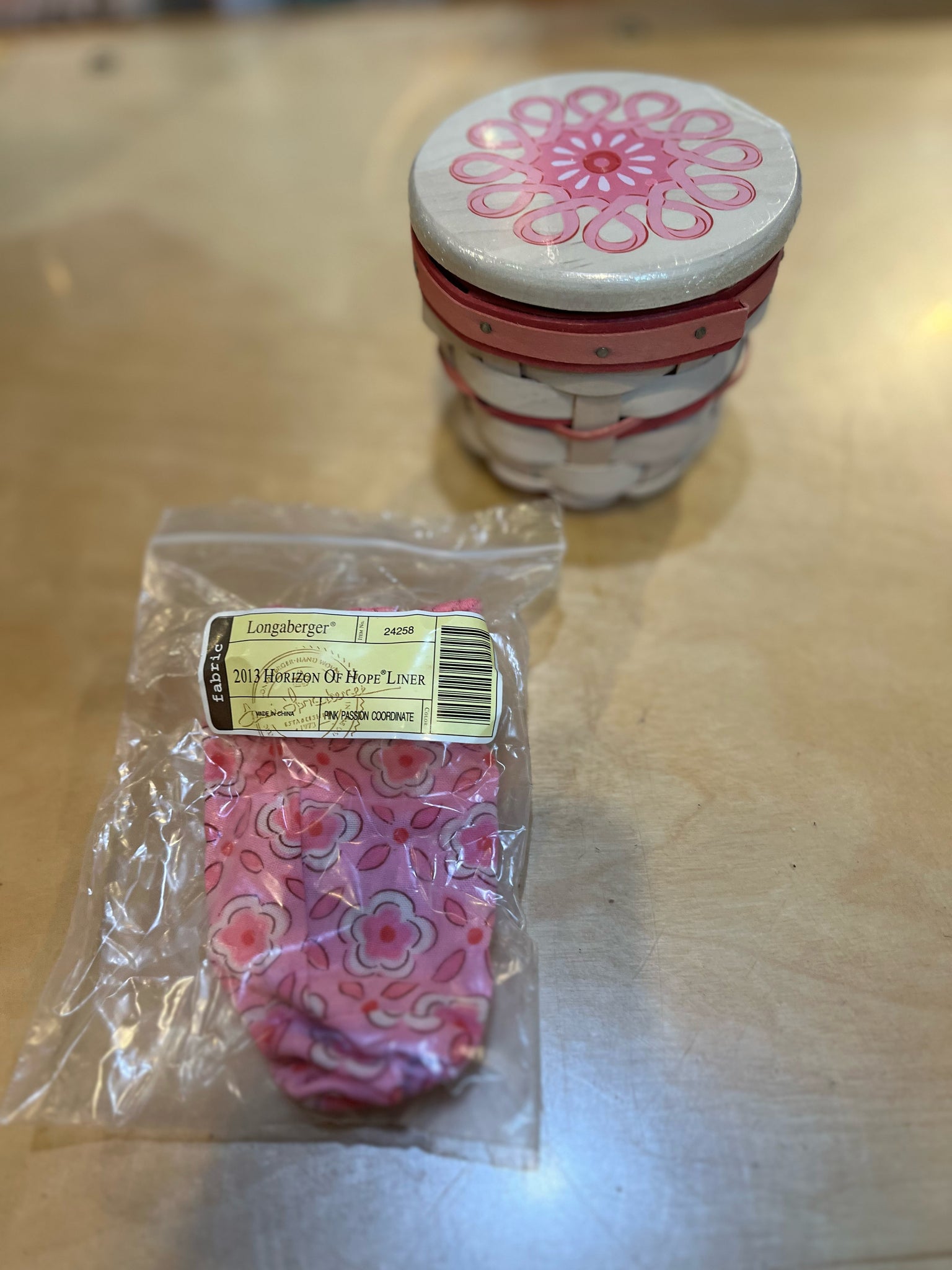 Longaberger "Horizon of Hope"  Basket