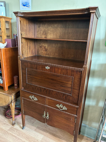 Antique Mahogany Brown Desk