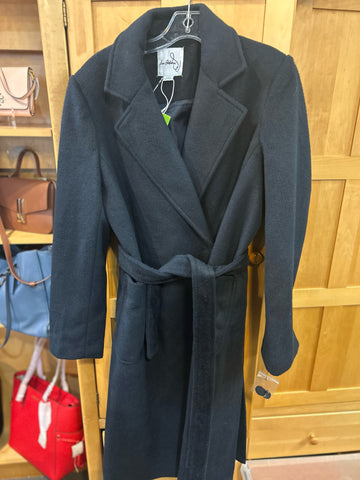 NWT Sam Edelman Navy “Wrap” Coat