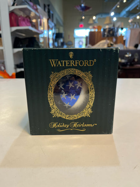 Waterford Holiday Heirloom "God Bless America" Ornament