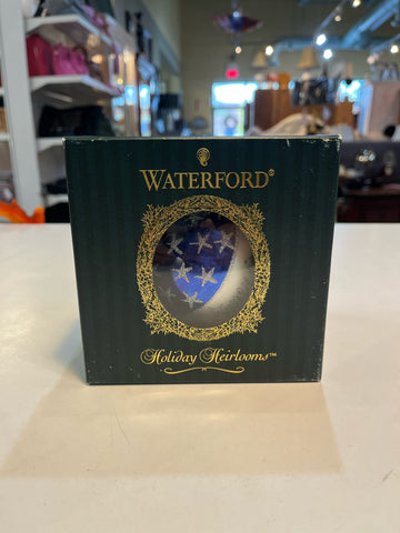 Waterford Holiday Heirloom "God Bless America" Ornament
