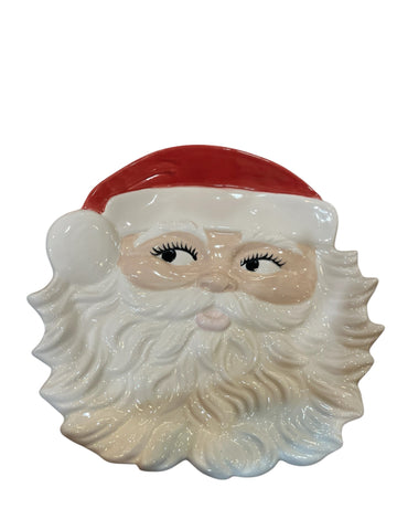 Large Santa Plate