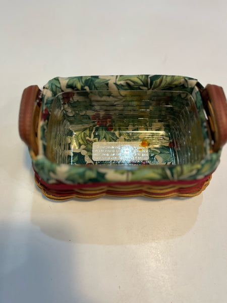 Longaberger "Tree Trimming" Treats Basket