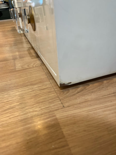 Anthropologie White Lacquered Regency 12 Drawer Dresser